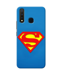 Superman Blue Vivo Y19/U20 Real 4D Back Cover