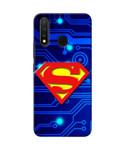 Superman Abstract Vivo Y19/U20 Real 4D Back Cover