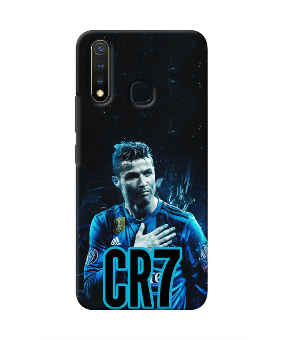 Christiano Ronaldo Blue Vivo Y19/U20 Real 4D Back Cover