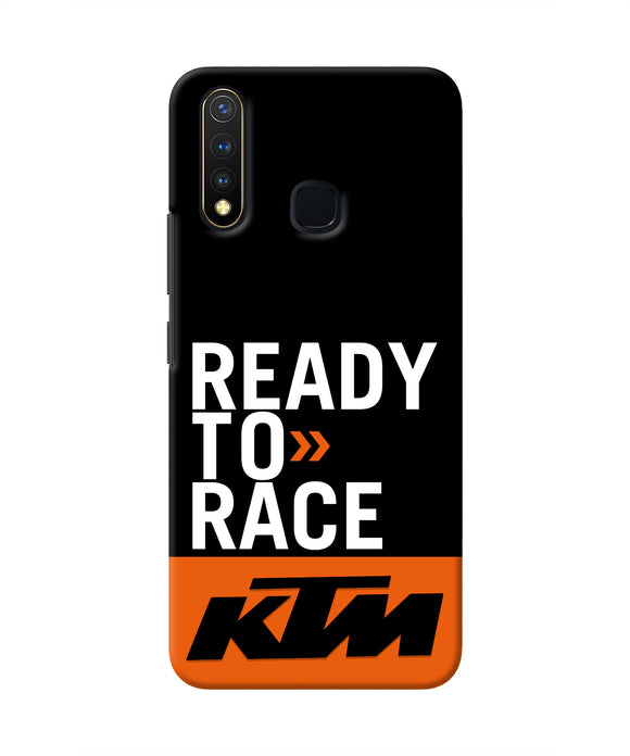 KTM Ready To Race Vivo Y19/U20 Real 4D Back Cover