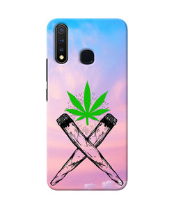 Weed Dreamy Vivo Y19/U20 Real 4D Back Cover