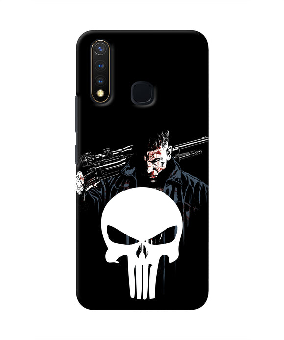 Punisher Character Vivo Y19/U20 Real 4D Back Cover