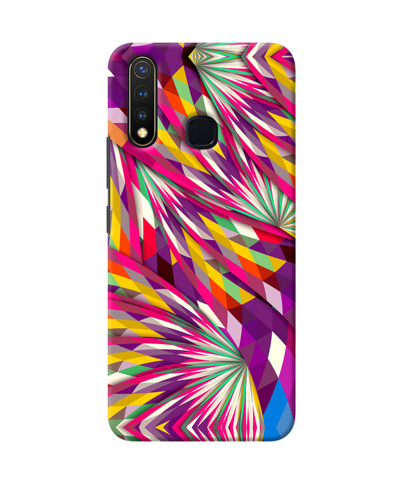 Abstract Colorful Print Vivo Y19 / U20 Back Cover