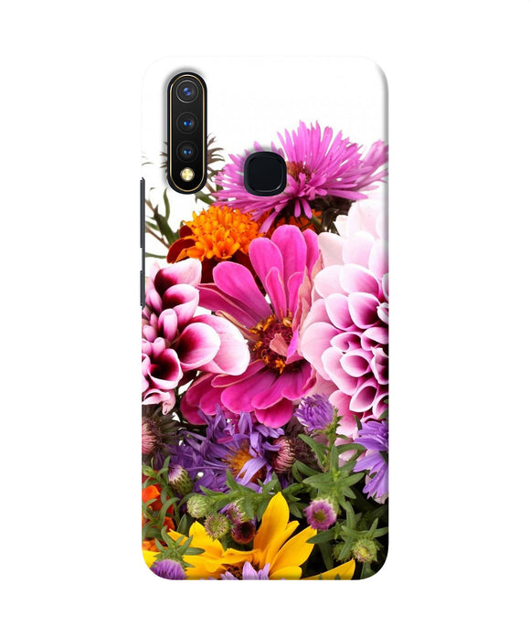 Natural Flowers Vivo Y19 / U20 Back Cover