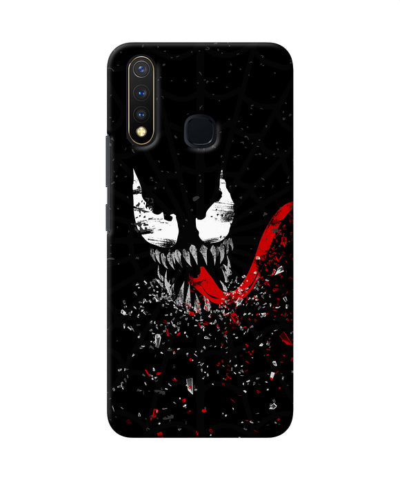 Venom Black Poster Vivo Y19 / U20 Back Cover