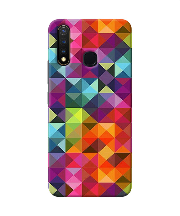 Abstract Triangle Pattern Vivo Y19 / U20 Back Cover