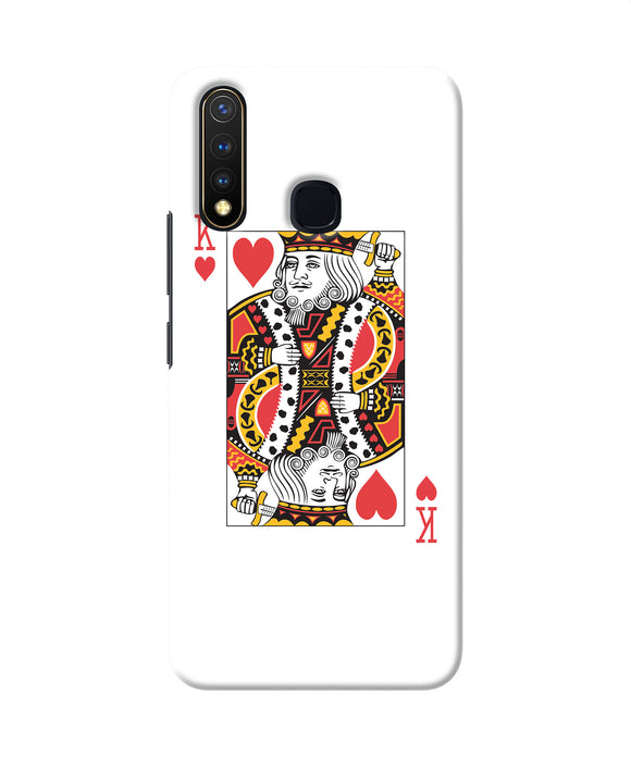 Heart King Card Vivo Y19 / U20 Back Cover