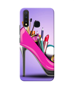 Makeup Heel Shoe Vivo Y19 / U20 Back Cover