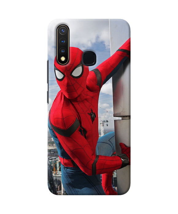 Spiderman On The Wall Vivo Y19 / U20 Back Cover