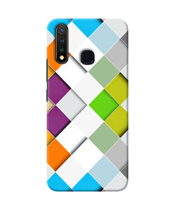 Abstract Color Box Vivo Y19 / U20 Back Cover