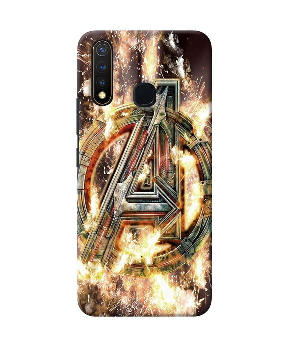 Avengers Burning Logo Vivo Y19 / U20 Back Cover