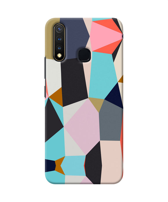 Abstract Colorful Shapes Vivo Y19 / U20 Back Cover
