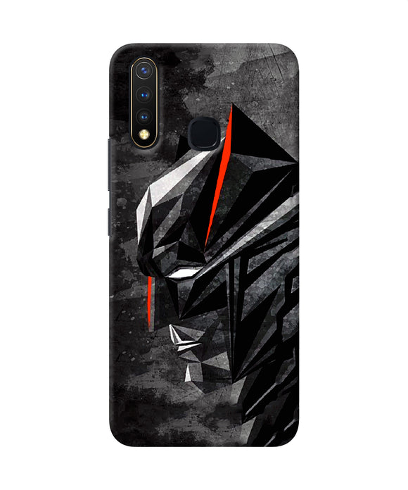 Batman Black Side Face Vivo Y19 / U20 Back Cover