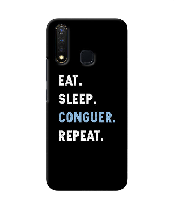 Eat Sleep Quote Vivo Y19 / U20 Back Cover