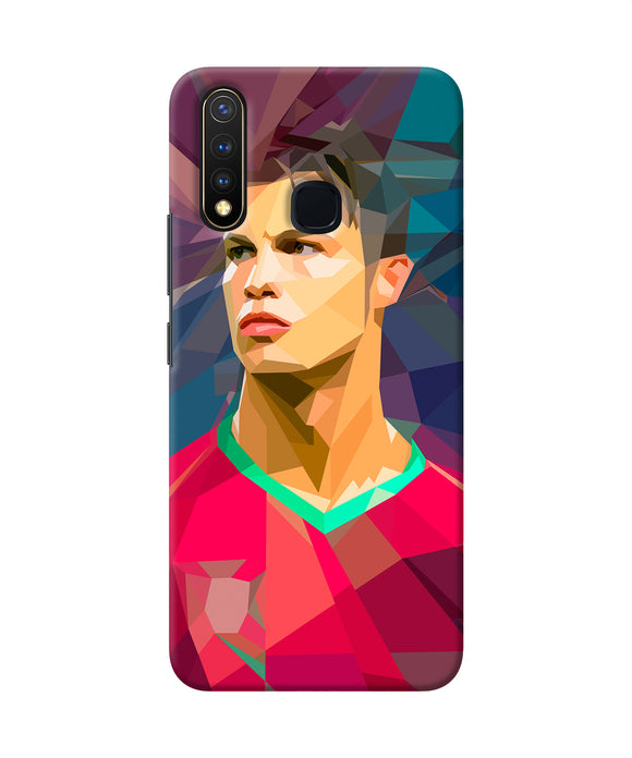 Abstract Ronaldo Vivo Y19 / U20 Back Cover