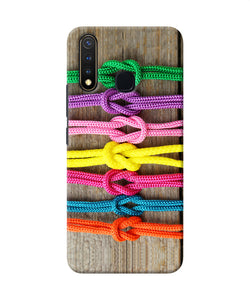 Colorful Shoelace Vivo Y19 / U20 Back Cover