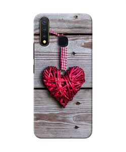 Lace Heart Vivo Y19 / U20 Back Cover