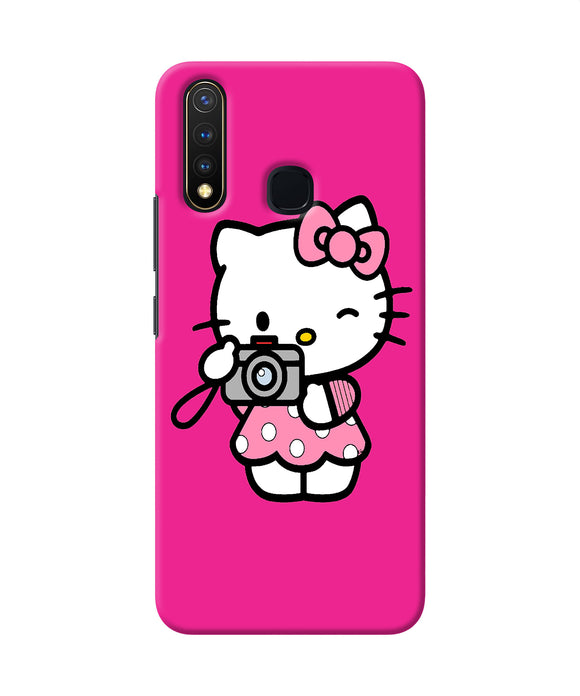 Hello Kitty Cam Pink Vivo Y19 / U20 Back Cover