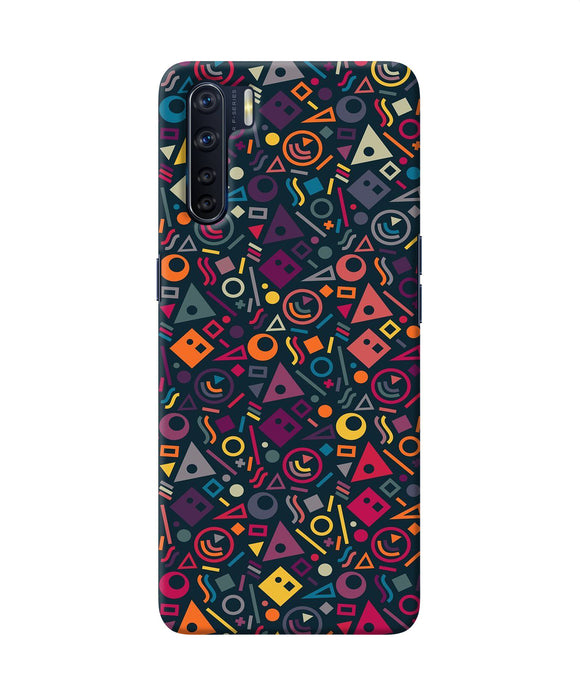 Geometric Abstract Oppo F15 Back Cover