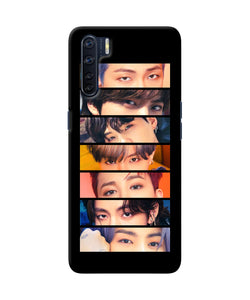 BTS Eyes Oppo F15 Back Cover