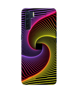 Colorful Strings Oppo F15 Back Cover