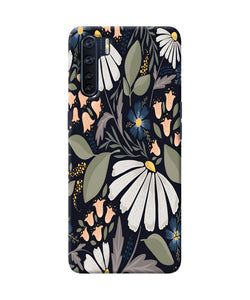 Flowers Art Oppo F15 Back Cover