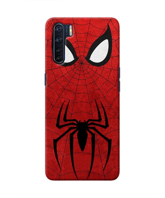 Spiderman Eyes Oppo F15 Real 4D Back Cover