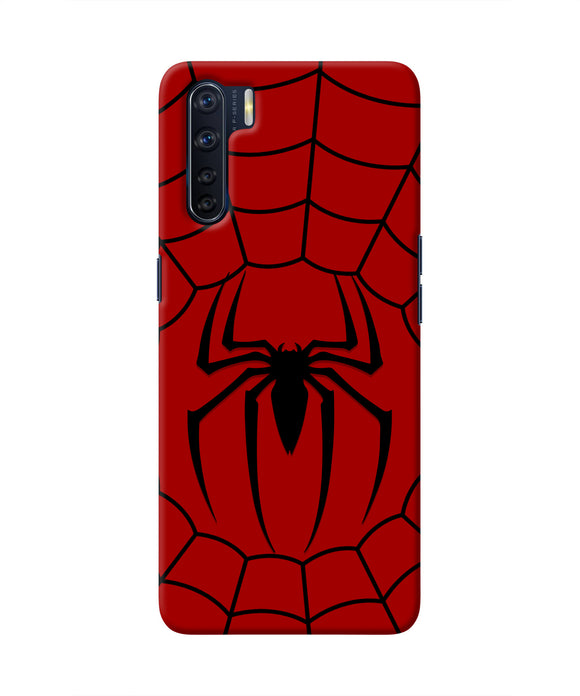 Spiderman Web Oppo F15 Real 4D Back Cover