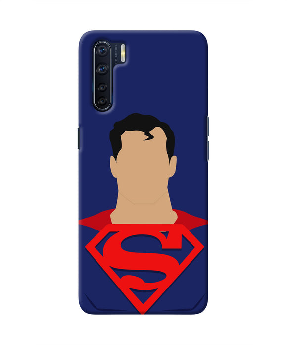Superman Cape Oppo F15 Real 4D Back Cover