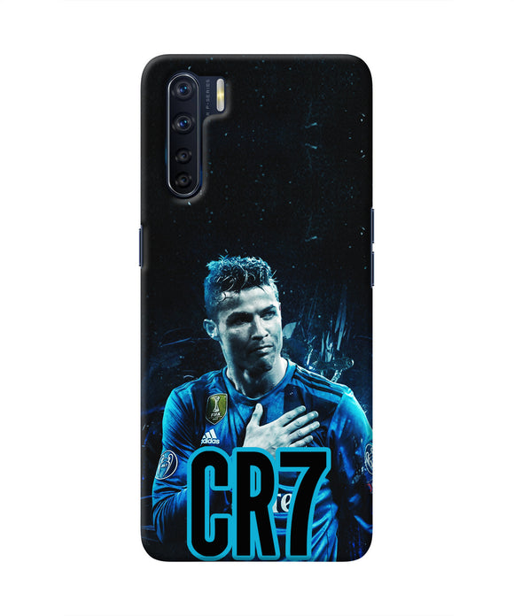 Christiano Ronaldo Blue Oppo F15 Real 4D Back Cover