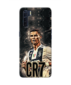 CR7 Dark Oppo F15 Real 4D Back Cover