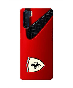 Ferrari Hood Oppo F15 Real 4D Back Cover