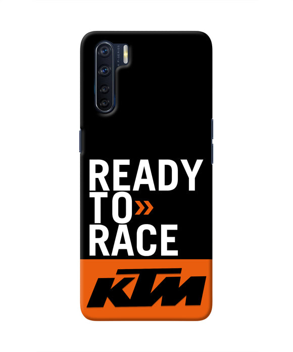 KTM Ready To Race Oppo F15 Real 4D Back Cover