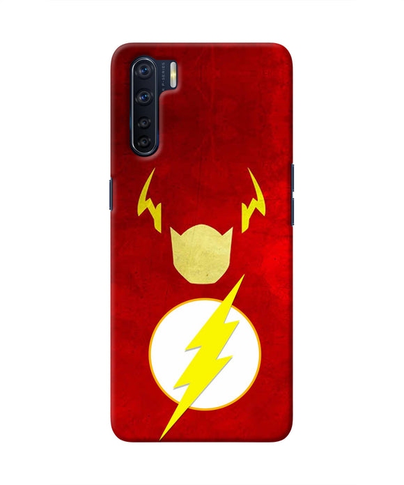 Flash Character Oppo F15 Real 4D Back Cover