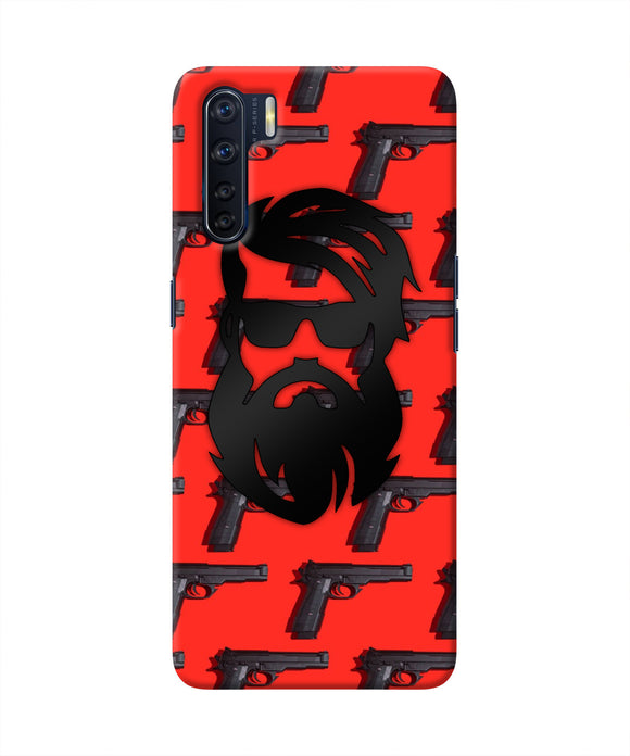 Rocky Bhai Beard Look Oppo F15 Real 4D Back Cover