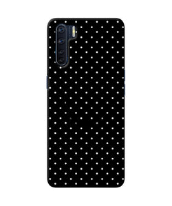 White Dots Oppo F15 Pop Case