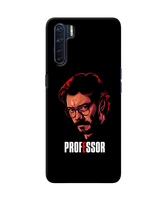 Money Heist Professor Sketch Oppo F15 Back Cover