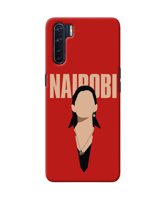 Nairobi Paint Money Heist Oppo F15 Back Cover