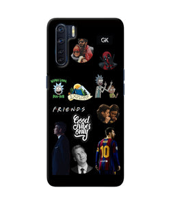 Positive Characters Oppo F15 Back Cover