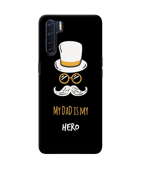 My Dad Is My Hero Oppo F15 Back Cover