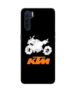 Ktm Sketch Oppo F15 Back Cover