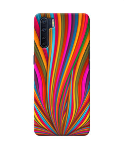 Colorful Pattern Oppo F15 Back Cover