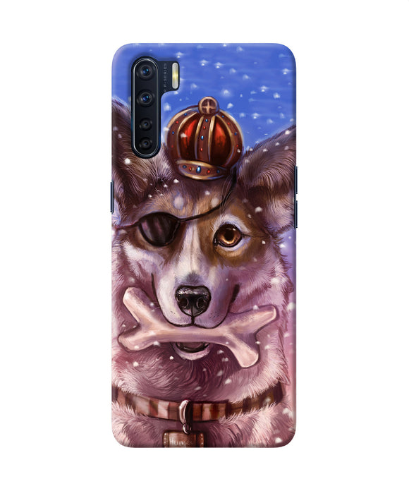 Pirate Wolf Oppo F15 Back Cover