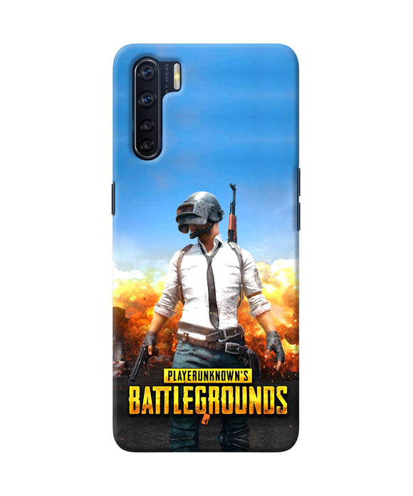 Pubg Poster Oppo F15 Back Cover