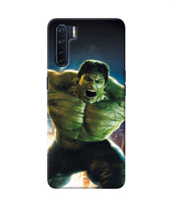 Hulk Super Hero Oppo F15 Back Cover