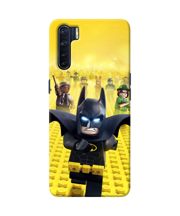 Mini Batman Game Oppo F15 Back Cover