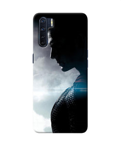 Superman Super Hero Poster Oppo F15 Back Cover