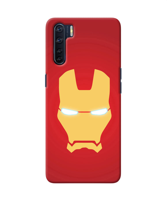 Ironman Cartoon Oppo F15 Back Cover