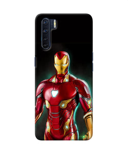 Ironman Suit Oppo F15 Back Cover