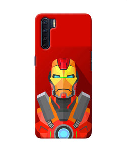 Ironman Print Oppo F15 Back Cover